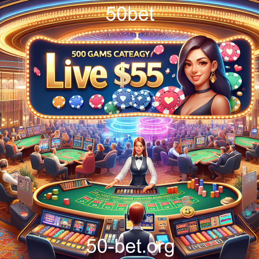 Jogos Ao Vivo na 50bet: A Experiência de Cassino em Casa