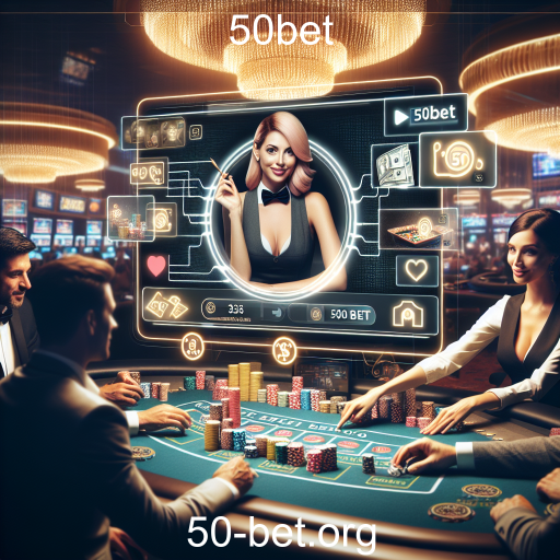 Experiência Imersiva no Cassino Ao Vivo da 50bet
