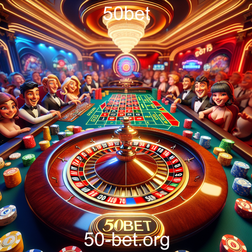 Experimente a Emoção da Roleta no 50bet